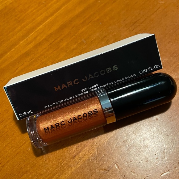 Marc Jacobs See-Quins Glam Glitter Liquid Eyeshadow Copperaazi - Picture 3 of 16